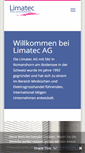 Mobile Screenshot of limatec-ag.ch